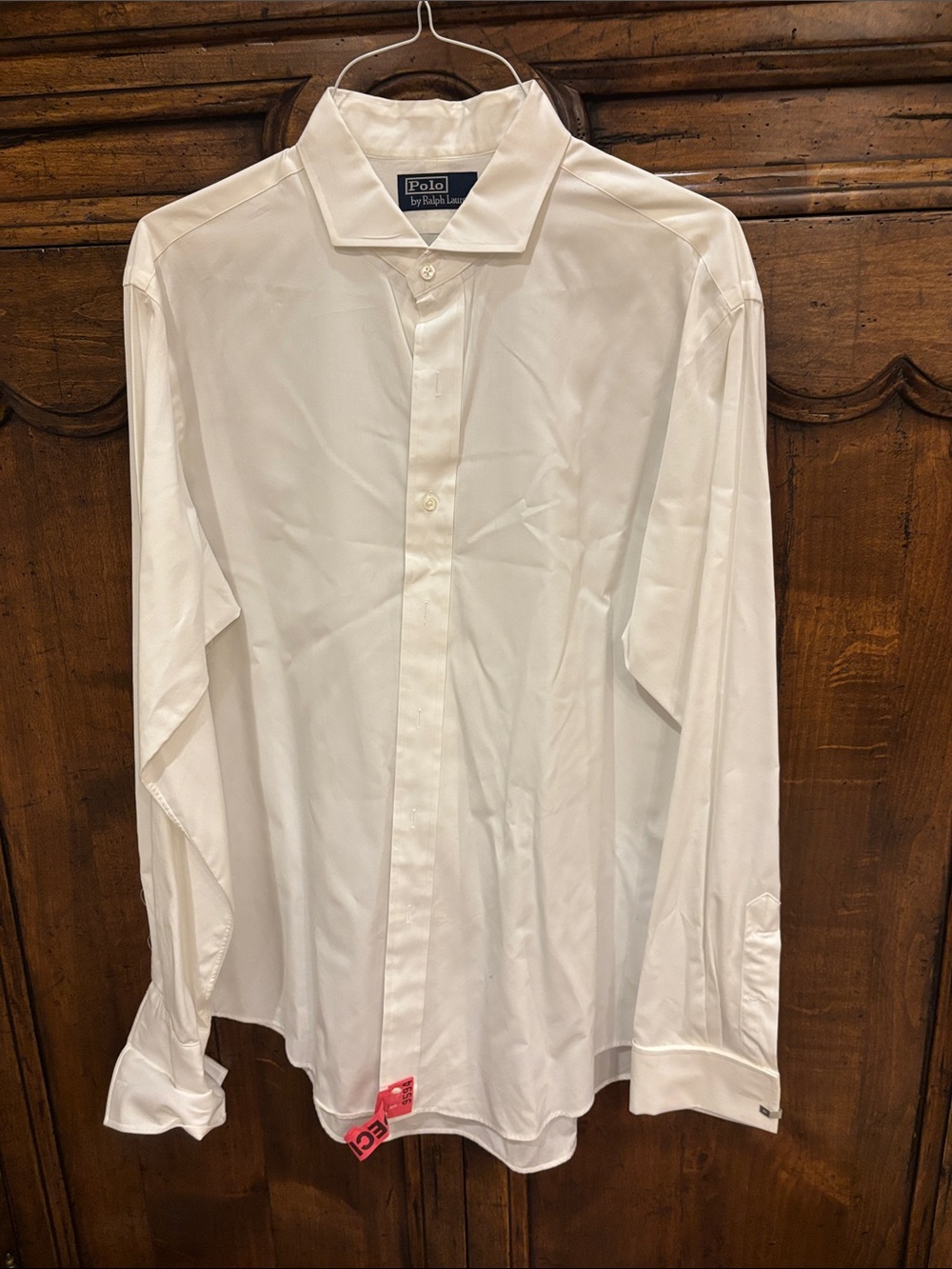 Polo by Ralph Lauren Men’s Cream/White Dress Shirt